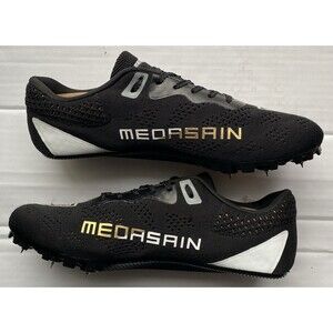 Medasain Track Shoes Men’s Size 11 Black/Gold